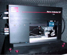 MTS nanoindenter system