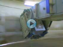 Geotechnical Centrifuge spinning video