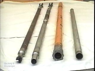 Different wireline rock coring techniques are also described. The last main section of the video describes the effects of sampling disturbance on laboratory test results. The closing section of the video discusses the factors that affect the selection and planning of a subsurface exploration program.