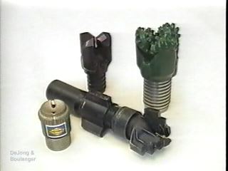 Several different drill bits and their relative advantages are described.